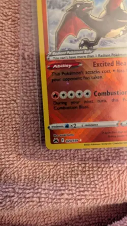 Pokemon TCG - Radiant Charizard 20/159 - Crown Zenith - Radiant Rare Holo - Mint - Image 3