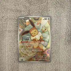 Pokemon TCG Eevee 173 Blackstar Promo Prismatic Evolutions SV NM-M - Image 1