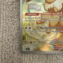 Pokemon TCG Eevee 173 Blackstar Promo Prismatic Evolutions SV NM-M - Image 2
