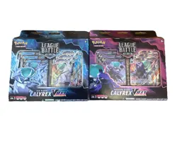 Pokemon Ice & Shadow Rider Calyrex VMAX League Battle Decks tcg 2 Sets - Image 1