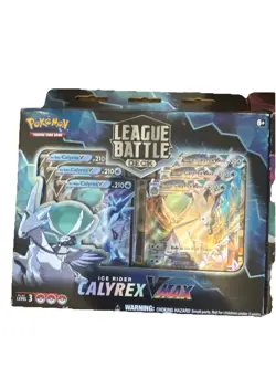Pokemon Ice & Shadow Rider Calyrex VMAX League Battle Decks tcg 2 Sets - Image 2