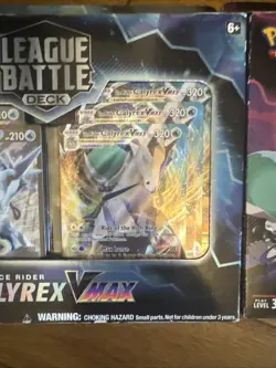 Pokemon Ice & Shadow Rider Calyrex VMAX League Battle Decks tcg 2 Sets - Image 4