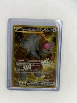POKEMON BLOODMOON URSALUNA EX 222/167 TWILIGHT MASQUERADE GOLD HYPER RARE - NM - Image 1