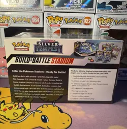 Pokemon TCG Silver Tempest Build and Battle Stadium SEALED *Small Tear* 820650851087 - Image 2
