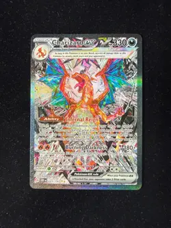 2023 Pokemon Charizard Ex SIR 223/197 SV03: Obsidian Flames English Near Mint - Image 1