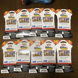 Pokemon TCG: Surging Sparkes Sleeved Blister Packs X 10 - Image 2