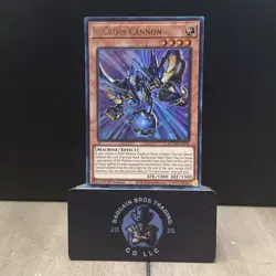 Yu-Gi-Oh! TCG X-Cross Cannon MZTM-EN018 Collectors Rare 1st Edition - Image 1
