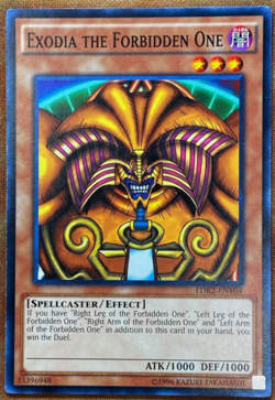 YUGIOH - Exodia The Forbidden One - LDK2-ENY04 - Common - Unlimited Ed. - NM/M - Image 1