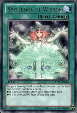 Spellbook Of Wisdom - Rare 1st Edition REDU-EN060 - LP - YuGiOh - Image 1