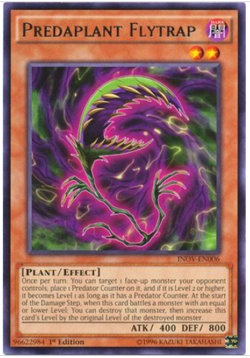 Yu-Gi-Oh! - Predaplant Flytrap - INOV-EN006 - Rare - 1st Ed - NM/M - NEW - Image 1
