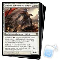EIDOLON OF COUNTLESS BATTLES X4 Born Of The Gods BNG Magic MTG MINT CARD - Image 1