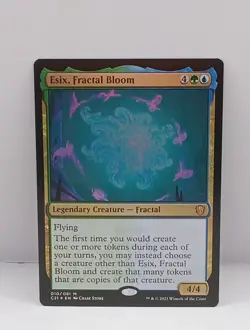 MTG FOIL Esix, Fractal Bloom - Commander 2021 Card # 010 - Image 1