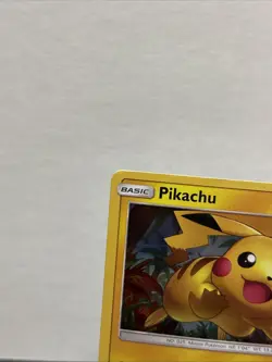 Pikachu SM76 Black Star Promo Cosmos Holo Pokemon Shining Legends Card - Image 4