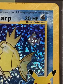 Pokemon TCG Celebrations Classic Collection Shining Magikarp Holo Card 66/64 - Image 4