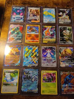 Pokemon Card Lot Fresh Pulls Modern Cards 16 Cards Full Art Collection 41 - Image 1