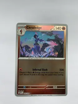 Ceruledge 020/094 Reverse Holo Phantasmal Flames Pokemon Trading Card TCG - Image 1