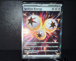 Ignition Energy 124 2025 Pokemon Phantasmal Flames Full Art Ultra Rare Card - Image 1