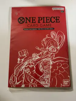SEALED FILM RED Premium Card Collection Uta Championship Japanese One Piece - Image 1