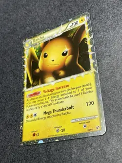 Raichu Prime 83/90 Undaunted Holo Ultra Rare Pokemon TCG Card LP - Image 3