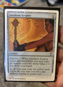 Isochron Scepter (White Border) - Mystery Booster 2 (MB2) - Image 1
