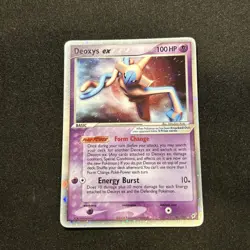 Pokemon TCG Deoxys EX Holo Rare Card Normal Forme 97/107 Lp - Image 1