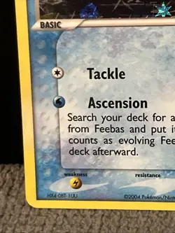 Pokemon Card - Feebas Hidden Legends 61/101 Reverse Holo - Image 5