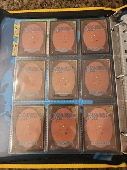 Vintage Magic The Gathering Binder Collection Card Lot MTG 1993-2003 - Image 2