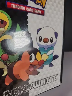 Ultra Pro Pokemon Trading Card 4-Pocket Binder “BLACK AND WHITE” - Image 5