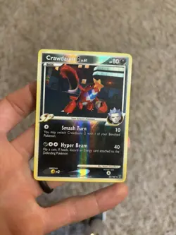 Pokemon TCG Crawdaunt G LV.61 Supreme Victors Holo Card 23/147- Holo Rare LP - Image 1