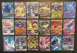 Pokemon Mixed Lot Of 18 Cards! Pokemon Holo/VStar/VMax/Illustration - Image 1