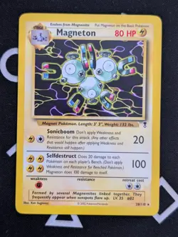 Magneton - 28/110 - Pokemon Legendary Collection Rare Card WOTC NM - Image 1