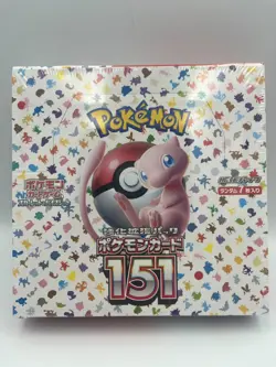 Pokemon TCG Japanese Scarlet & Violet - Pokemon Card 151 (sv2a) Booster Box - Image 1