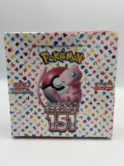 Pokemon TCG Japanese Scarlet & Violet - Pokemon Card 151 (sv2a) Booster Box - Image 1
