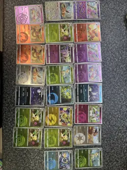 Chinese Eeveeloution Bundle Pokemon Cards Including A Masterball - Image 1