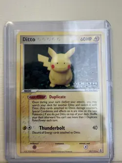 Pokemon Cards Ex Delta Species Pikachu Ditto 39/113 2005 - Image 1