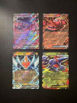 Pokemon Phantasmal Flames Card Lot Of 4 Exs Double Rare - Heracoross, Mismagius - Image 1