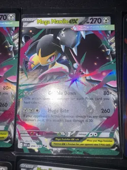 Pokemon TCG Mega Evolutions (EX Lot Of 8) All Cards NM With Duplicates - Image 4