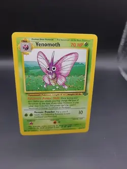Pokemon TCG Venomoth Jungle Card 29/64 Regular Rare LP - Image 2