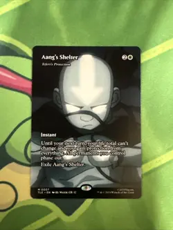 1 x Aang's Shelter - Teferi's Protection - Borderless - Avatar: The Last Airbend - Image 1