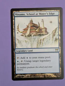 MTG Magic Champions of Kamigawa: Minamo, School at Water's Edge Rare #279/306 - Image 1