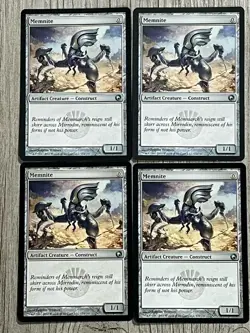 MEMNITE X4 Scars Of Mirrodin SOM Magic MTG MINT CARD - Image 1