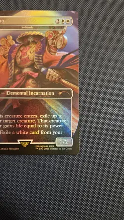 MTG Yojimbo Rainbow Foil - Solitude - Final Fantasy - Secret Lair Drop NM - Image 3