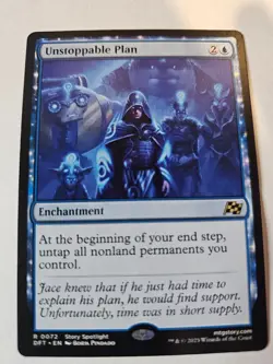 MTG- Unstoppable Plan - Aetherdrift - Image 1