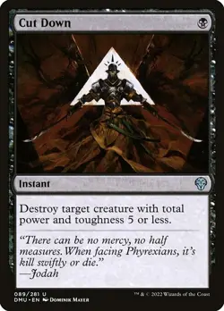Cut Down 1x MtG Dominaria United SP/NM - Image 1