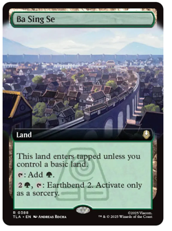 Ba Sing Se - Extended Art Avatar MTG - Image 1