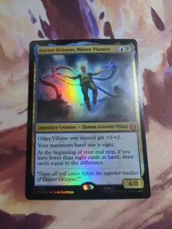 Doctor Octopus, Master Planner (Foil) 0128 (M) MTG Marvel's Spider-Man SPM - Image 1