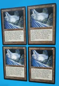 Magic the Gathering MTG Ice Age VEXING ARCANIX X 4 (3 LP/EX& 1 MP) RARE 1995! - Image 2