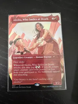 1x Alesha, Who Smiles at Death - NM Secret Lair Pride MTG Magic The Gathering - Image 1