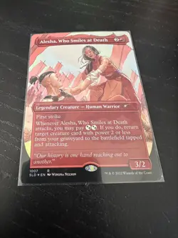 1x Alesha, Who Smiles at Death - NM Secret Lair Pride MTG Magic The Gathering - Image 3