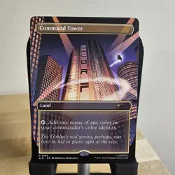 MTG Command Tower (1989) *Non-Foil* Secret Lair: Spider-Man MT/NM Free Ship - Image 1